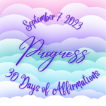September 7 - Progress