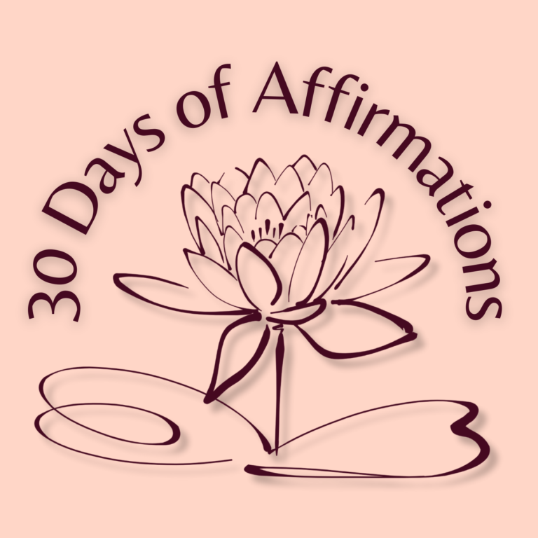 30 Days of Affirmations logo